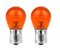 EUFAB 13306 12 v, bAU15S, 21 w, 2 pièces, sous blister (orange)