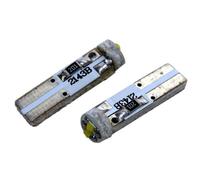 Eufab 13524 Lot de 2 lampes ampoules LED CMS T5, 2 LED CMS (Blanc)