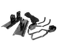 Support à vélo pour plafond Eufab 16411 acier noir