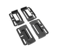 EUFAB 17028 Kit de Fixation pour Les 2 plaques d'immatriculation de Voiture Simple Fix