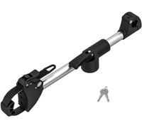 EUFAB 11248 Support de Cadre à Sangle réglable 40 cm, Noir/argenté