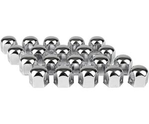 Eufab Cache-écrou de roue Convient pour (taiile de vis) 19 mm chrome métal