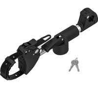 Eufab Support de cadre 11247, sangle réglable 27 cm, noir/argenté