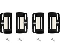 Eufab Support de plaque dimmatriculation (L x l x H) 2 x 16 x 27 cm