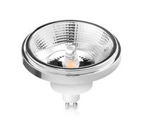 eufeifeiegds Ampoule LED AR111 à intensité variable 12 W COB GU10 G53 réflecteur QR111 ES111 V CA 85-265(White 6000K)