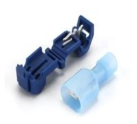 eufeifeiegds Connecteur de fil électrique t-tap, auto-dénudage, épissure rapide, Terminal de fil électrique isolé mâle, déconnexion, verrouillage de pelle, sertissage de câble, 30 pièces wefeiegds(30