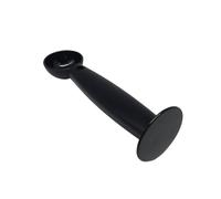 eufeifeiegds Cuillère à café avec pilon en acier inoxydable, outil de mesure de poudre de café portable 2 en 1(51mm plastic spoon)