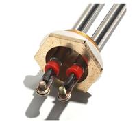 eufeifeiegds Élément chauffant électrique 110 V/220 V for distributeur d'eau, filetage G1 de 32 mm, résistance chauffante à ébullition TEN, puissance 700 W/1000 W/1500 W(220V 1.5KW 175mmL)