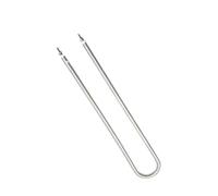 eufeifeiegds Élément chauffant électrique tubulaire de type U 220 V en acier inoxydable SUS304, résistance chauffage à air pulsé 300 W / 500 600 800 1000(500w L250mm)