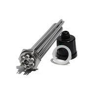 eufeifeiegds Élément chauffant for eau bouillante 220 V 380 3 kW 4,5 6 9 12 avec vis de mise à la terre SS304(DN32 42mm,380V,9KW 290mm)