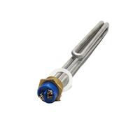 eufeifeiegds Élément chauffant solaire submersible à tube plié, filetage cuivre G1 NPT, 110 V, 220, 380, puissance 1 kW 6(No accesory,220V,3KW 230mmL)