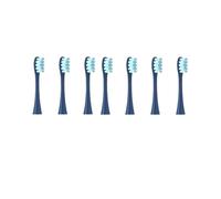 eufeifeiegds For 7 têtes de brosse de rechange Flow/X/X PRO/ Z1/ F1/ One/Air 2/SE, poils souples for brosse à dents(Orange)