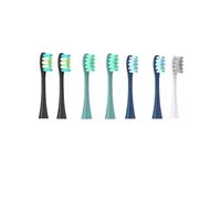 eufeifeiegds For 7 têtes de brosse de rechange Flow/X/X PRO/ Z1/ F1/ One/Air 2/SE, poils souples for brosse à dents(Army green)