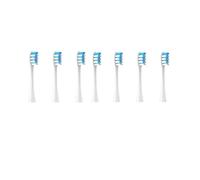 eufeifeiegds For 7 têtes de brosse de rechange Flow/X/X PRO/ Z1/ F1/ One/Air 2/SE, poils souples for brosse à dents(Brown)