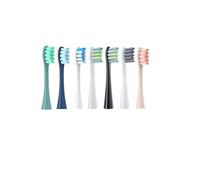 eufeifeiegds For 7 têtes de brosse de rechange Flow/X/X PRO/ Z1/ F1/ One/Air 2/SE, poils souples for brosse à dents(SKY BLUE)
