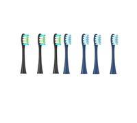 eufeifeiegds For 7 têtes de brosse de rechange Flow/X/X PRO/ Z1/ F1/ One/Air 2/SE, poils souples for brosse à dents(Beige)