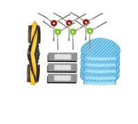 eufeifeiegds For N7 T5 T9 920 950 Yeedi 2 Hybrid Roller Brosse latérale principale Réservoir d'eau Roulette Filtre Pièces de balai wefeiegds(Set 3)