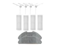 eufeifeiegds For Robot Vacuum Mop 2 Lite/Mi Robot Vacuum Mop 2 Pro/MJSTL / MJST1SHW Parts Main Side Brush Filter Mop Rag wefeiegds(Set K)