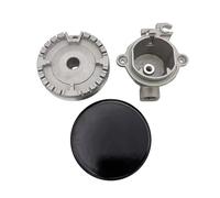 eufeifeiegds Kit auxiliaire Brûleurs de cuisinière à gaz Couvercle de couronne de brûleur Couvercle amovible facile à utiliser(Flat 75)