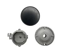 eufeifeiegds Kit auxiliaire Brûleurs de cuisinière à gaz Couvercle de couronne de brûleur Couvercle amovible facile à utiliser(Flat 100)