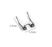 eufeifeiegds Lames de rechange for tondeuse à cheveux FX707, ressort et feuille plastique for FX787 FX726, accessoires et pièces de bricolage(5pcs Spring)