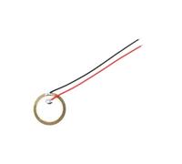eufeifeiegds Lot de 10 haut-parleurs piézoélectriques en céramique, diamètre: 15mm, 18mm, 20mm, 35mm, 50mm(18mm)