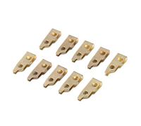 eufeifeiegds Lot de 10 pièces de rechange for coupe-éclats électriques, interrupteur d'alimentation, for modèles 8504, 8509, 8148, 8591 et 1919(Gold)