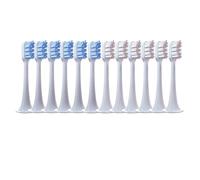 eufeifeiegds Lot de 12 têtes de brosse à dents de rechange for modèles T300/T500/T700, capuchons à poils souples for brosses à dents électriques, embouts for emballage sous vide(6Pink6Blue)
