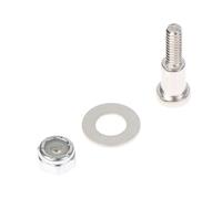 eufeifeiegds Lot de 2, 3 ou 4 leviers réglage lame tondeuse électrique, pièce vis, rondelle, écrou for 8148/8159(rouge)