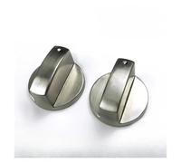 eufeifeiegds Lot de 2 adaptateurs de boutons de commande universels en métal 6 mm/8 mm for cuisinière à gaz, interrupteur de four, verrouillage de la surface de cuisson, boutons de four à gaz(6mm)