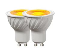 eufeifeiegds Lot de 2 ampoules LED orange GU10 5 W 230 V for TV Night(Orange)