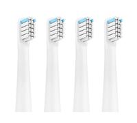 eufeifeiegds Lot de 2 ou 4 têtes de rechange for brosse à dents électrique N1 N2 RTX2103 SN301, têtes de brosse intelligentes à poils souples(Bianco)