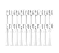 eufeifeiegds Lot de 20/50/100 têtes de brosse à dents for brosse à dents électrique T200 à nettoyage en profondeur, poils souples(20white)