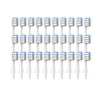 eufeifeiegds Lot de 20/50/100 têtes de brosse à dents for brosse à dents électrique T200 à nettoyage en profondeur, poils souples(100whitegrayblue)