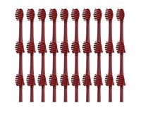 eufeifeiegds Lot de 20/50/100 têtes de brosse à dents for brosses à dents électriques P7/Y8/SVP/Moon(100Red)