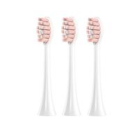 eufeifeiegds Lot de 3 ou 6 têtes de brosse de rechange for brosse à dents électrique FT7105/FT7106/FT7108/FT7205, avec emballage sous vide et embout à poils(Ivory)