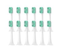 eufeifeiegds Lot de 4, 8, 12 ou 16 têtes de brosse à dents de rechange for brosse à dents électrique à poils souples ForT300(T300 Green-12pcs)