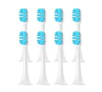eufeifeiegds Lot de 4, 8, 12 ou 16 têtes de brosse à dents de rechange for brosse à dents électrique à poils souples T300(T300 Blue-8pcs)