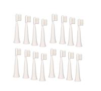 eufeifeiegds Lot de 4 à 16 têtes de brosse à dents électriques de rechange T100 for un nettoyage intelligent, un blanchiment et une santé optimale(16pcs T100)