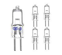 eufeifeiegds Lot de 5 ampoules G5.3 12 V, 24, 36, 220, 35 W, 50, culot à deux broches JC, éclairage grille for machine-outil(24V 50W)