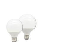 eufeifeiegds Lot de 6 ampoules LED G80 G95 G125 E27 laiteuses 10W 15W 18W IRC 90 AC110V 220V, ampoule sphérique, blanc froid/chaud, lampe Lampada(18W 3000K)