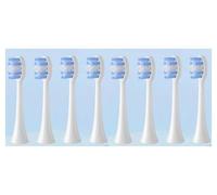 eufeifeiegds Lot de 8 têtes de brosse à dents de rechange for B002DC/B009DC/B001/B004/B005/B006, têtes de brosse, poils, buses, emballage sous vide(Multicolor)