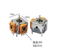 eufeifeiegds Potentiomètre à Bascule d'accélérateur 16x16 for télécommande de Drone 103 RC, Joystick à réinitialisation Automatique Haut/Bas/Gauche/Droite wefeiegds