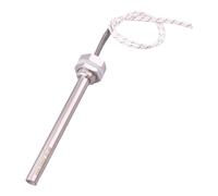 eufeifeiegds Résistance chauffante 1/2'' avec contre-écrou, élément chauffant 220 V, 300 W/500 W/800 W/1 kW/1,2 kW, diamètre du tuyau d'eau tubulaire 12 mm(800w 12x200mm)