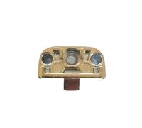 eufeifeiegds Ressort de tension et feuille plastique for tondeuse FX707 FX787 Pièces accessoires(Fixed golden 2pcs)