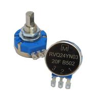 eufeifeiegds RVQ24YN03 20F B502 5K 102 202 103 303 Simulateur Potentiomètre à Film de Carbone monotour Machine de Jeu de Course Accessoires d'arcade wefeiegds(1K Ohm)