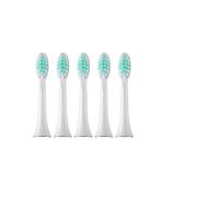 eufeifeiegds Tête de brosse à dents électrique de rechange souple, blanchiment des dents, nettoyage, 5 pièces(Bianco)
