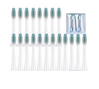 eufeifeiegds Tête de brosse à dents électrique Tête de brosse à dents électrique remplaçable Convient aux poils Buse ips(20PCS)