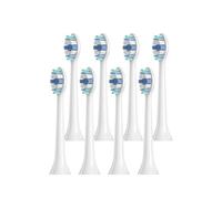 eufeifeiegds Tête de brosse à dents HX9034p for séries HX3, HX6, HX9, HX3210, 3211, 6150, 6500, 6510, 6530, 9342, 6730, 9312, 9372care ips(HX9034P-8Pcs)