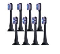 eufeifeiegds Têtes de brosse à dents de rechange for brosse à dents électrique à poils souples T700, 4/8/12/16 pièces(T700 Purple-8pcs)